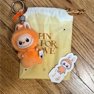 Pop Mart Labubu Pin for Love Letter J
